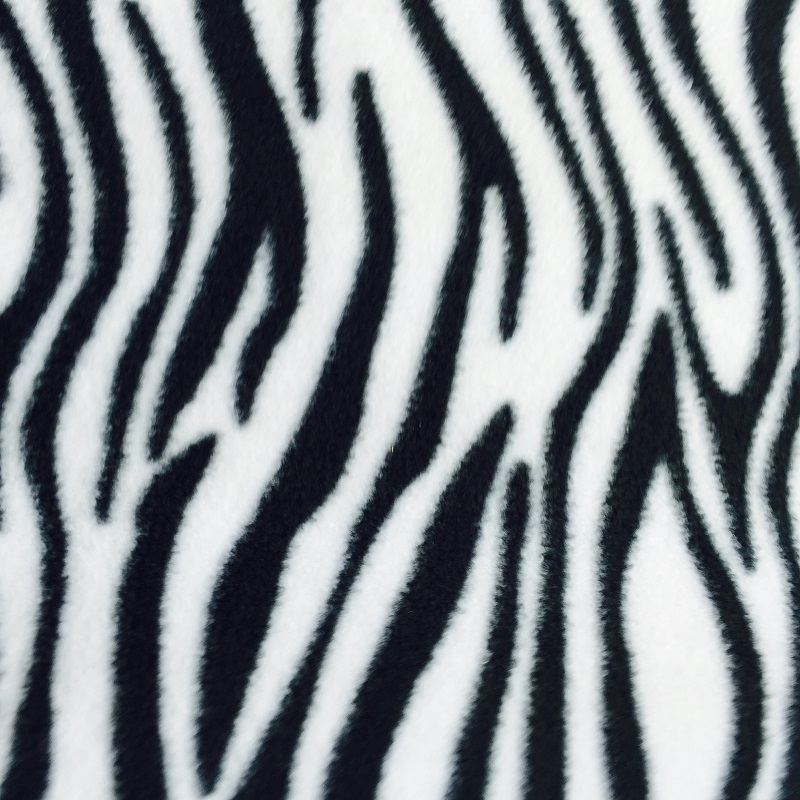 Samuel Taylors - Zebra Printed Fleece - Sample